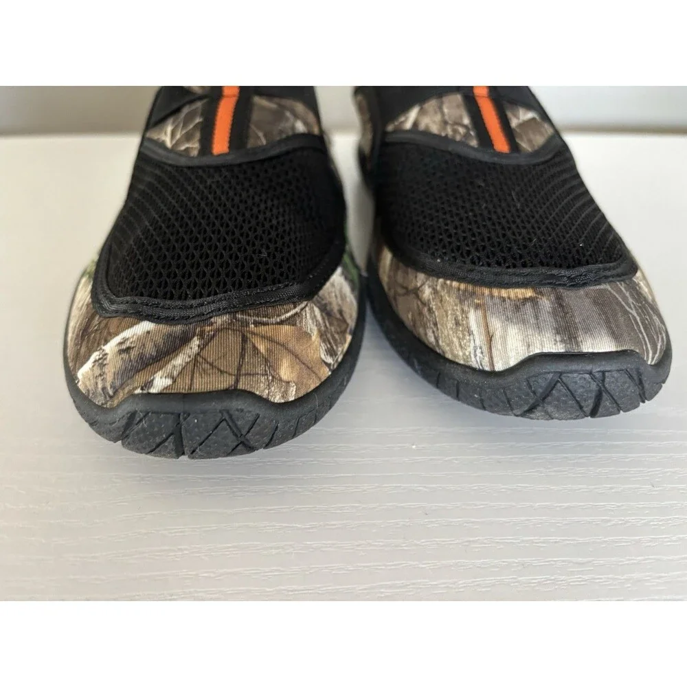 RealTree Slip On Water Shoes Camo Mens 8D Outdoors River Kayaking  New